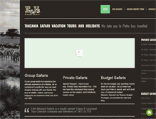 Tablet Screenshot of ehsafaris.com